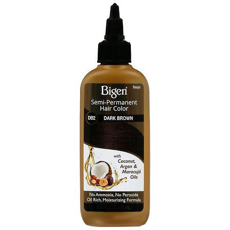 Bigen Semi Permanent Hair Color #Db2 Darkest Brown, 3 Oz